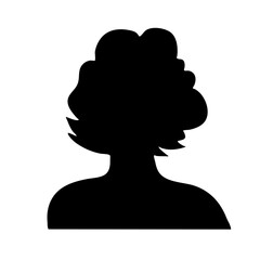 Avatar portrait silhouettes
