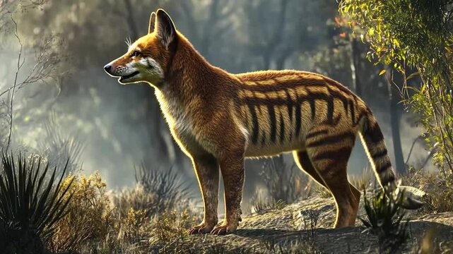 Thylacinus cynocephalus: A Digital Reconstruction of the Tasmanian Tiger