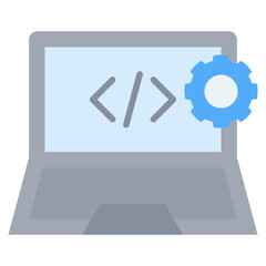 Software Development Flat Icon
