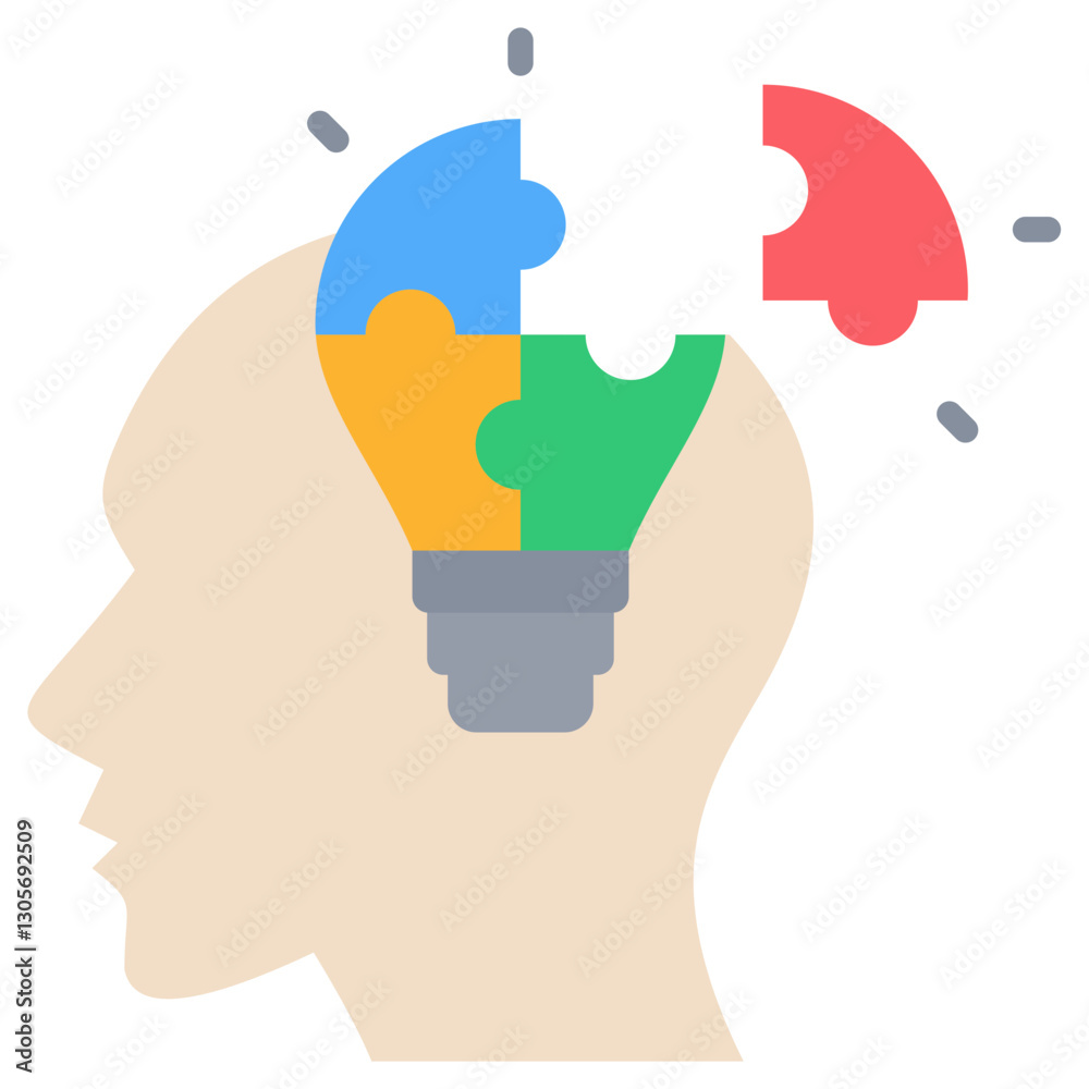 Poster Problem Solving Flat Icon