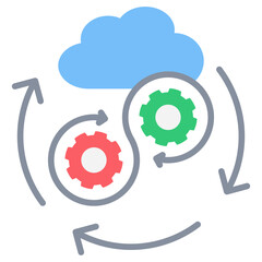 Devops Flat Icon