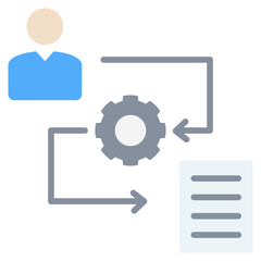 Workflow Flat Icon