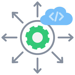 Deployment Flat Icon