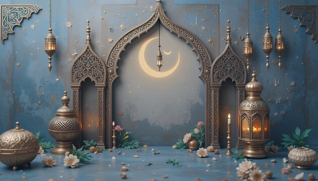 A Festive Ramadan and eid setup - Powered by Adobe