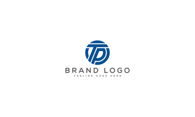 letter TP logo design vector template design for brand.