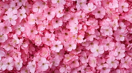 Beautiful cherry blossom flower petal in Spring.