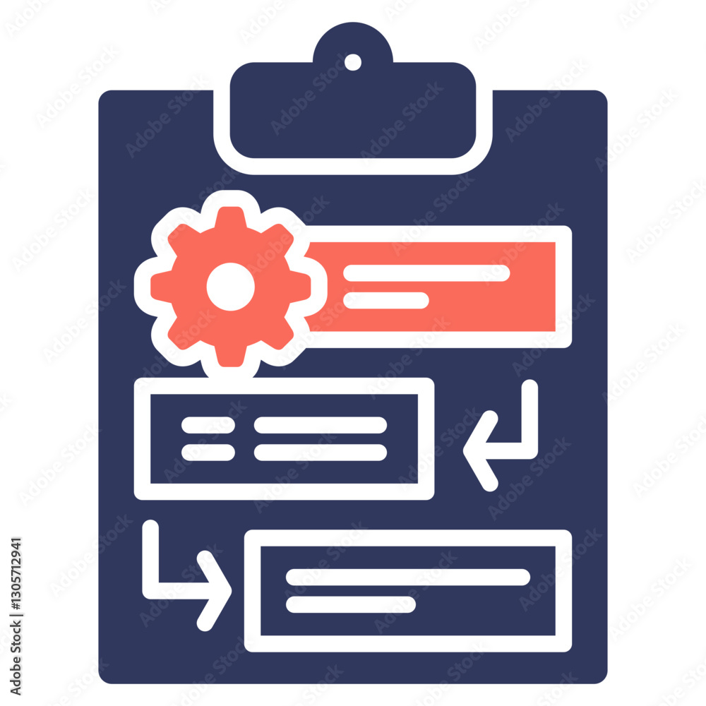 Poster workflow mixed icon