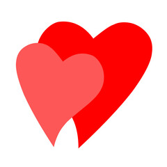 Elegant Minimal Love Vector Illustration
