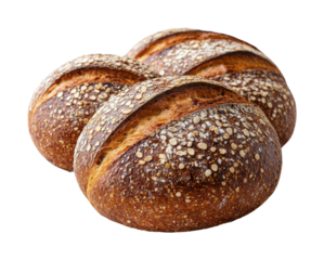 Baking fresh artisan bread bakery food cozy kitchen culinary craftsmanship isolated on transparent background