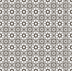 Vector illustration Arabesque Ornament Pattern Style Design background