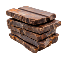 Chocolate making process artisan workshop food culinary environment view sweet treats concept isolated on transparent background