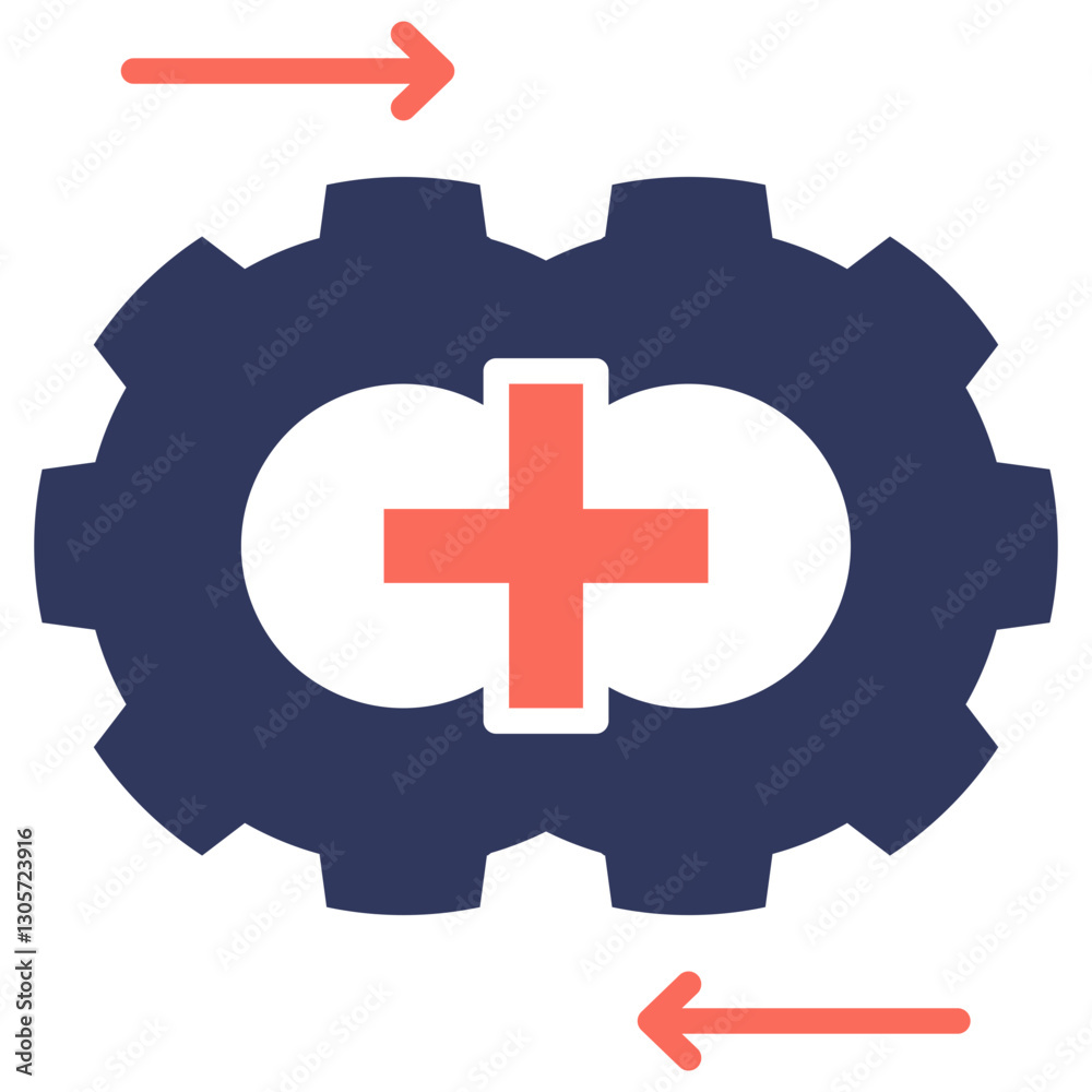 Poster combine mixed icon