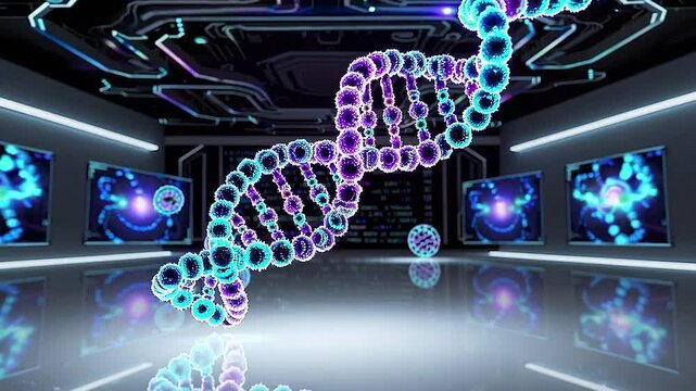 dna molecule background