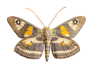 Butterfly observation nature reserve insect detailed view biodiversity awareness isolated on transparent background