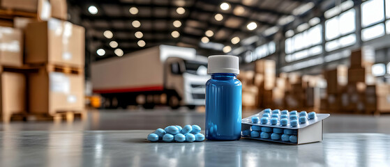 Warehouse medicine delivery logistics
