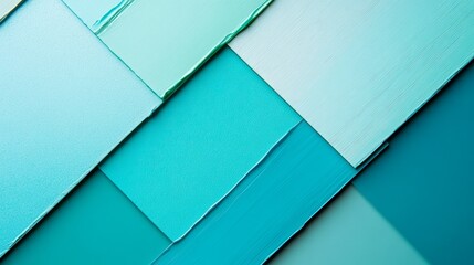 Cool teal and mint gradient, minimalistic and refreshing with soft glossy highlights