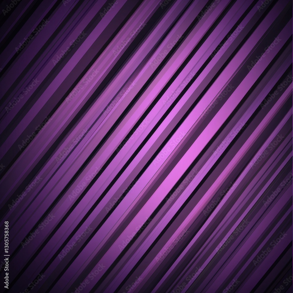 Poster abstract design featuring dynamic diagonal lines in shades of purple and black, creating a modern an