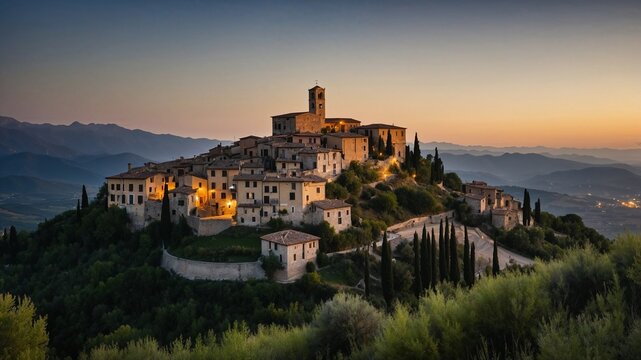 Panorama borgo