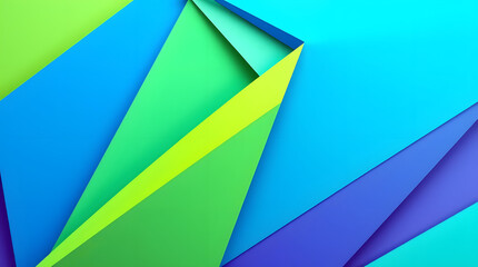 Geometric Abstract Bright and Dynamic