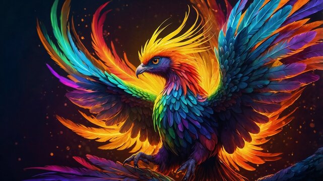 Fenice uccello mitologico 