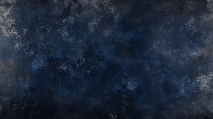 Fototapeta premium Deep navy and black gradient, moody and sleek with smooth transitions