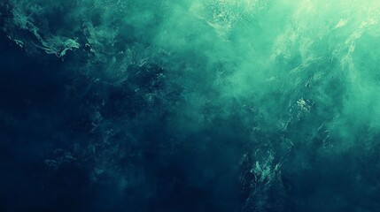 Deep navy and emerald green gradient, moody and luxurious with glossy highlights