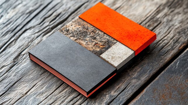 Bold, minimalist construction business card, steel and concrete textures, high-contrast industrial design, professional aesthetic, clean textless layout.