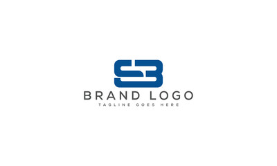 letter SB logo design vector template design for brand.