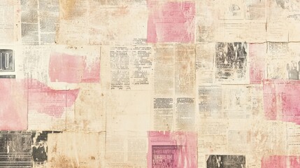 Wallpaper of vintage comic texture with overlapping halftone dots and aged effects