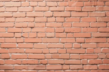 Creamy Peach Brick Wall Texture Background for Professional Presentations