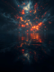abstract fractal background