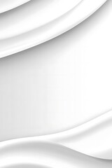 Elegant white silk flowing presentation background with soft gradients