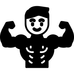 Bodybuilder Icon