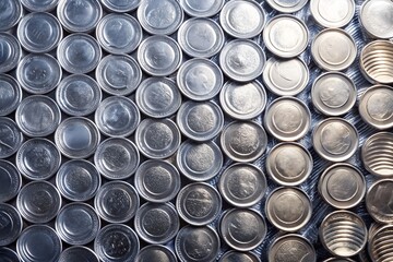 Silver coins stacked wealth finance investment economy banking success metallicmilkyhexddway  money business currency savings profit treasure capital Backgrounds for advertising business Wallpaper