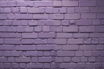 Obraz premium Dusty Lilac Brick Wall Texture Backdrop for Women's Aesthetic Themes and Stylish Spaces