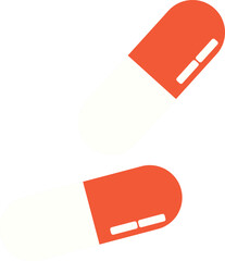 Simple Pill Illustration Pharmaceutical Tablets