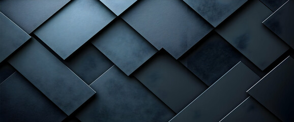 Fototapeta premium Dark Blue Geometric Pattern Design