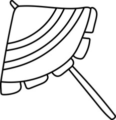 Doodle Beach Umbrella