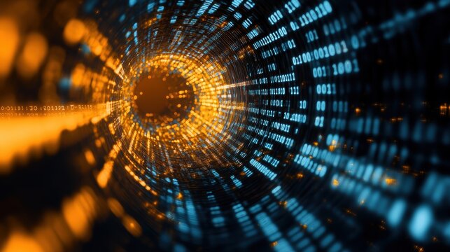 High tech background template design.