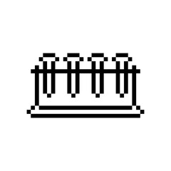 glass chemical retro pixel art