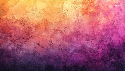 Fototapeta premium Colorful abstract textured background with vibrant hues of orange, pink, and purple blending together in a creative atmosphere for design projects