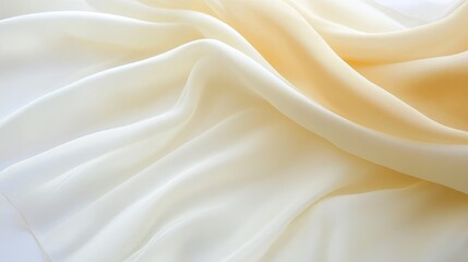 Obraz premium Soft pale yellow and ivory gradient, delicate and light with subtle flowing transitions