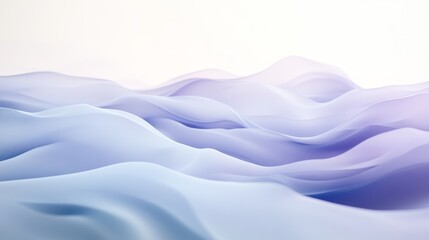Obraz premium Soft pastel lavender and pale blue gradient, delicate and airy with smooth flowing texture