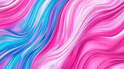Obraz premium Abstract colorful flowing background with pink and blue gradients