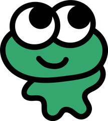 개구리일러스트