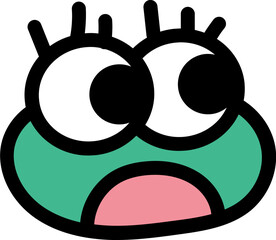 개구리일러스트