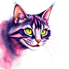 vector illustration of a cat