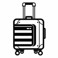 suitcase vector illustration