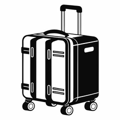 suitcase with luggage