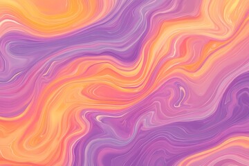 Obraz premium Vibrant Swirling Colors in Fluid Digital Composition